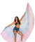 360 Degree Pleated Isis Wings LA-A2805