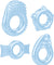 Zero Tolerance Ring Ding Dong - Light Blue ZE-CR-4395-2