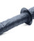 The Real 10x Silicone Vibrating Thruster - Black AT-AG152