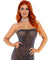 Shimmery Rhinestone Tube Dress - One Size - Black/silver LA-86151BLKSLVR