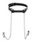 Silicone Bit Gag With Nipple Clamps STR-AF651
