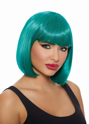 Mid-Length Bob Wig - Teal DG-11312TEA