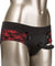 Scandal Crotchless Pegging Panty Set - S/m SE2712563