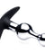 Dark Drop Metal and Silicone Beaded Anal Plug MS-AG174