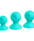 Cloud 9 Health and Wellness Nipple and Clitoral Massager Suction Set - Teal WTC916