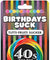 Birthdays Suck 40s Lollipop CP-995