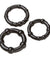 Cockring Combo Beaded - Black WTC63841