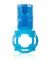 Big Omg Vibrating Ring - Blue - Each ABG-BU-101E