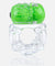 Colorpop Big O - Green - Each CP-BO-GN-101E