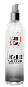 Adam and Eve Personal Water Based Lubricant 8 Oz AE-LQ-5584-2
