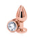 Rear Assets - Rose Gold - Medium - Clear NSN0961-21