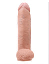 King Cock 12 Inch Cock With Balls - Flesh PD5511-21