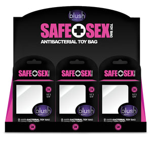 Safe Sex - Antibacterial Toy Bag - Small - 24 Piece Counter Display BL-99935D