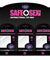 Safe Sex - Antibacterial Toy Bag - Small - 24 Piece Counter Display BL-99935D