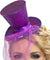 Mini Top Hat on Headband - Purple FV-21299