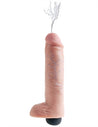 King Cock 10 Inch Squirting Cock With Balls - Light PD5604-21