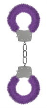 Pleasure Handcuffs Furry - Purple OU-OU004PUR