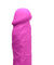 Power Pecker 7 Inch Silicone Dildo With Balls - Pink SU-AG371PNK
