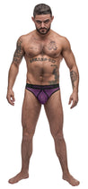 Airotic Mesh Enhancer Thong - Purple - L/xl MP-461256PPLX