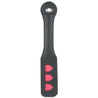 12 Inch Leather Impression Paddle - Heart SS902-01