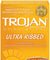 Trojan Stimulations Ultra Ribbed Spermicidal - 12 Pack TJ94552