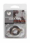 Elastomer Cock Ring - Black BSPR-84