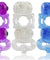 The Tri-O Triple Pleasure Ring - Each - Assorted Colors TRIO110-E