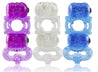 The Tri-O Triple Pleasure Ring - Each - Assorted Colors TRIO110-E