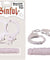 Sinful Metal Cuffs With Keys & - Love Rope - White NW2544-2