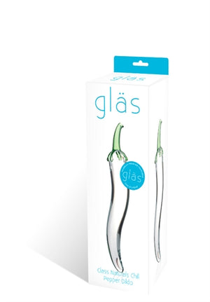 Glass Naturals Chili Pepper Dildo GLAS-87