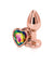 Rear Assets - Rose Gold Heart - Small - Rainbow NSN0963-19