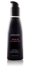 Aqua Pomegranate Flavored Water-Based Lubricant - 4 Oz. WS-90304