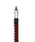 Sex and Mischief Stripe Flogger - Red and Black SS100-45