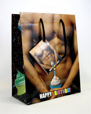 Guy With Cupcake - Gift Bag K-GB398