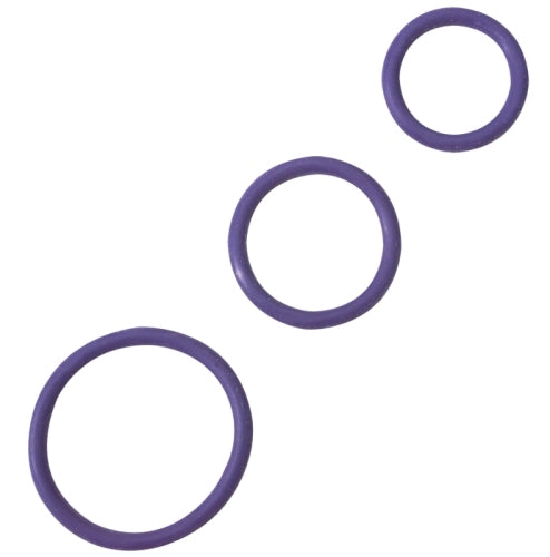 Rubber C-Ring Set - Purple BSPR-34