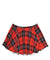 F*Ck Off Plaid Skirt - Red Plaid - S/m FL-B-AF804-SM