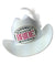 Gettin' Hitched Clip-on Cowgirl Bride Party Hat LG-NVC056