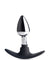Dark Invader Metal and Silicone Anal Plug - Small MS-AD343-SML