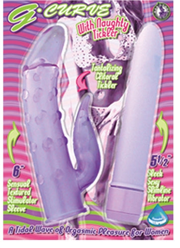 G-Curve With Naughty Tickler-Lavender NW1958-2
