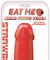 Eat Me Jumbo Gummy Pecker - Strawberry HTP2975