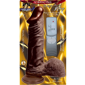Lifelike Vibrating Black King 9 NW2015-5
