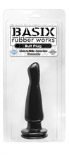 Basix Rubber Works - Butt Plug - Black PD4266-23