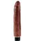 King Cock 10 Vibrating Stiffy Brown PD5525-29