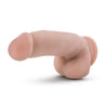 Silicone Willy's 7 Inch Dildo With Balls - Vanilla BL-16633