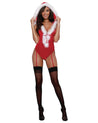 Santa Teddy - One Size - Lipstick Red DG-11779LRDOS