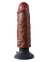 King Cock 6 Vibrating Cock - Brown PD5401-29