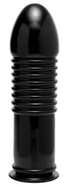 Enormass Ribbed Plug With Suction Base MS-AE812