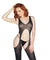 Suspender Bodystocking - Black - One Size DG-0031BLKOS