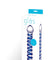 Blue Spiral Glass Dildo GLAS-75
