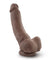 Dr. Skin - Mr. Mayor 9 Dildo With Suction Cup -  Chocolate BL-15466